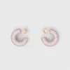 Rhinestone earrings