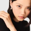 Rhinestone earrings