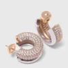 Rhinestone earrings