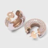 Rhinestone earrings