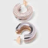 Rhinestone earrings