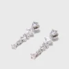 Rhinestone heart earrings Rhinestone heart earrings