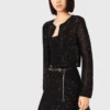 Rhinestone knit cardigan Rhinestone knit cardigan
