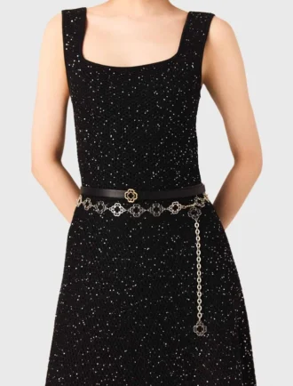 Two-tone Clover chain belt Two-tone Clover chain belt