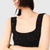 Rhinestone knit maxi dress Rhinestone knit maxi dress
