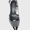Rhinestone mesh pumps Rhinestone mesh pumps