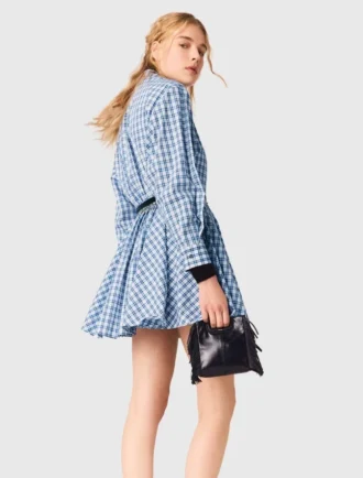 Rhinestone Shirt Dress