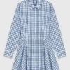 Rhinestone Shirt Dress Rhinestone Shirt Dress