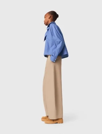 Rhinestone shirt with removable tie