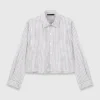 Rhinestone shirt with removable tie Rhinestone shirt with removable tie