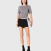 Rhinestone short-sleeve sweater Rhinestone short-sleeve sweater