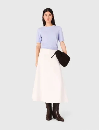 Rhinestone short-sleeve sweater Rhinestone short-sleeve sweater