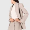 Rhinestone striped suit blazer Rhinestone striped suit blazer