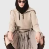 Rhinestone sweater with half-zip Rhinestone sweater with half-zip