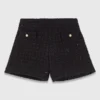 Rhinestone tweed shorts Rhinestone tweed shorts