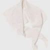 Rhinestone wool triangle scarf Rhinestone wool triangle scarf