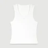 Rib knit tank top Rib knit tank top