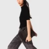 Rib knit top Rib knit top