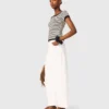 Rib knit top with boat neck Rib knit top with boat neck