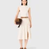 Ribbed dress with side slit Ribbed dress with side slit