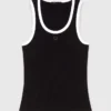 Ribbed vest top Ribbed vest top