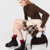 Roll neck T-shirt