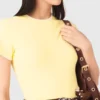 Round back cut-out sweater Round back cut-out sweater