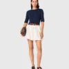 Round-neck rhinestone sweater Round-neck rhinestone sweater