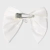 Satin-effect bow barrette Satin-effect bow barrette