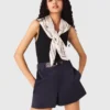 Satin-effect shorts Satin-effect shorts