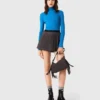 Second-skin sweater with a high neck Second-skin sweater with a high neck
