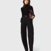 Second-skin sweater with a high neck Second-skin sweater with a high neck