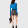 Second-skin sweater with a high neck Second-skin sweater with a high neck