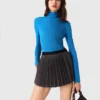 Second-skin sweater with a high neck Second-skin sweater with a high neck