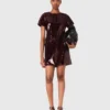 Sequin-embroidered mini dress Sequin-embroidered mini dress