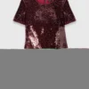 Sequin-embroidered mini dress Sequin-embroidered mini dress