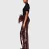 Sequin-embroidered trousers Sequin-embroidered trousers
