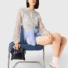 Sequin Tweed Jumpsuit