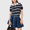 Short denim skirt Short denim skirt