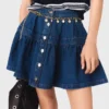 Short denim skirt Short denim skirt