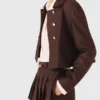 Short double-breasted jacket Short double-breasted jacket