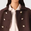 Short double-breasted jacket Short double-breasted jacket