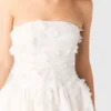 Short embroidered bustier dress Short embroidered bustier dress
