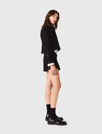 Short embroidered jacket