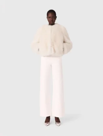 Short faux fur jacket Short faux fur jacket