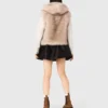 Short faux fur jacket