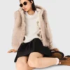 Short faux fur jacket
