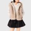 Short faux fur jacket