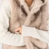 Short faux fur jacket