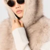 Short faux fur jacket